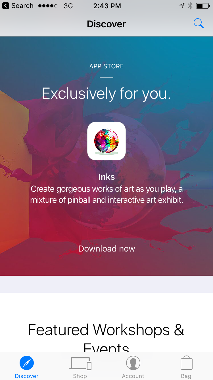 Apple Offers INKS. as a Free Download via the Apple Store App