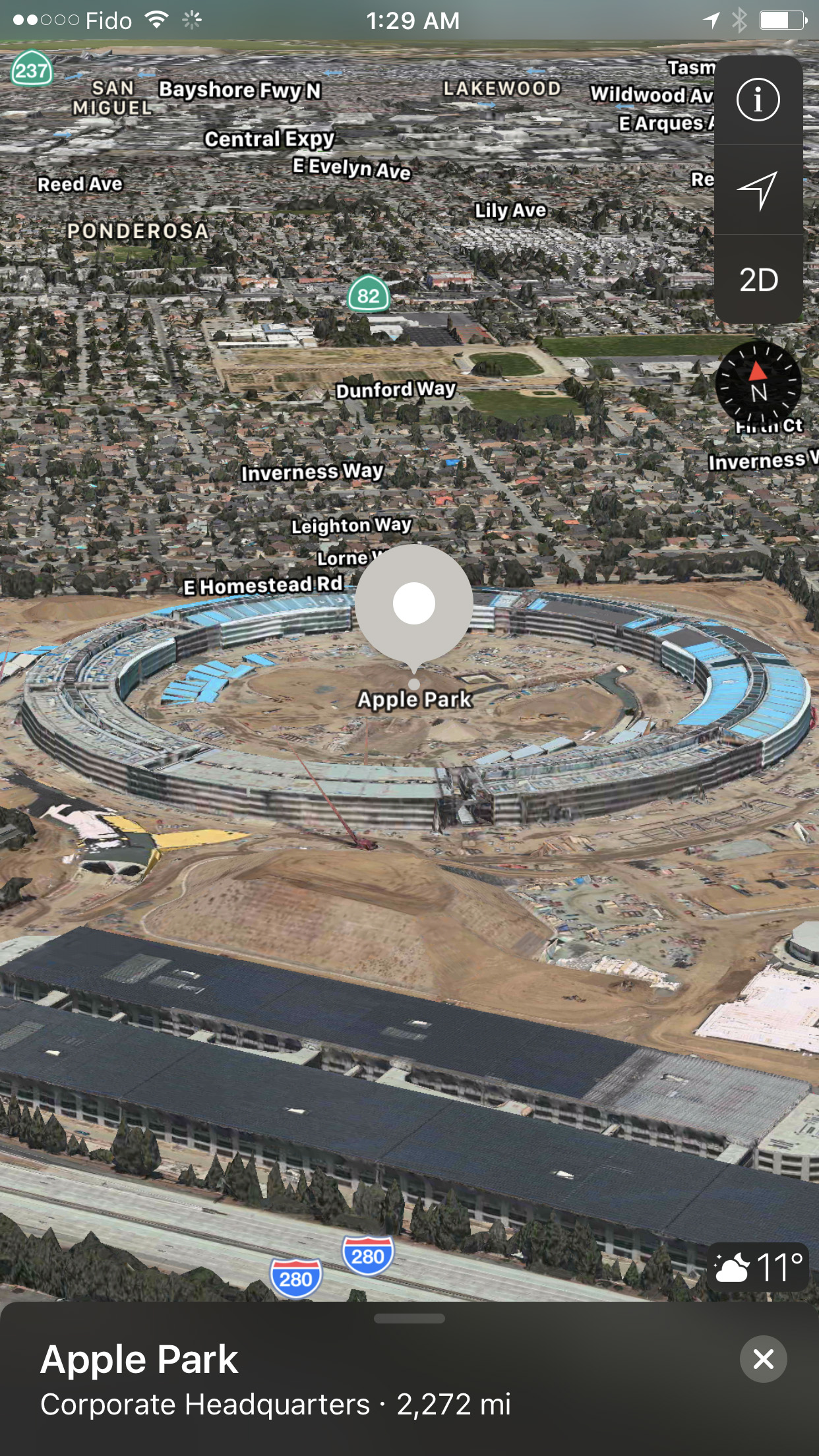 Apple Park Flyover and Data Added to Apple Maps