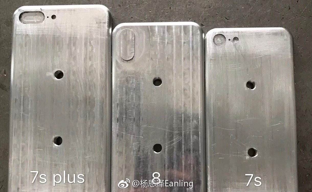 Purported iPhone 8, iPhone 7s, iPhone 7s Plus Molds [Photos]