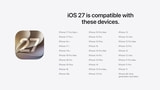 iOS 27 Supported Devices: Full List of Compatible iPhones iOS 27 Supported Devices: Full List of Compatible iPhones