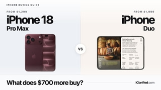 iPhone Duo vs. iPhone 18 Pro Max: What Does the Extra $700 Buy?