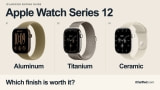 Apple Watch Series 12: Aluminum vs. Titanium vs. Ceramic Apple Watch Series 12: Aluminum vs. Titanium vs. Ceramic