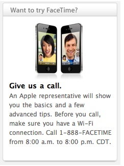 Call 1-888-FaceTime to Test Your iPhone 4 Video Calling