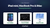 New iPad mini, M6 MacBook Pro, and M6 iMac Now Available to Pre-Order on Amazon New iPad mini, M6 MacBook Pro, and M6 iMac Now Available to Pre-Order on Amazon