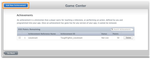iPhone Developers Can Now Setup Game Center Achievements and Leaderboard
