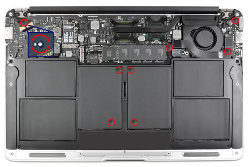 New MacBook Air Has a Record 8 Liquid Contact Indicators