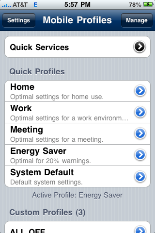 Mobile Profiles Lets You Create Custom Profiles for Your iDevice