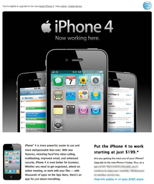 AT&amp;T Moving Up iPhone 4 Eligibility Dates?