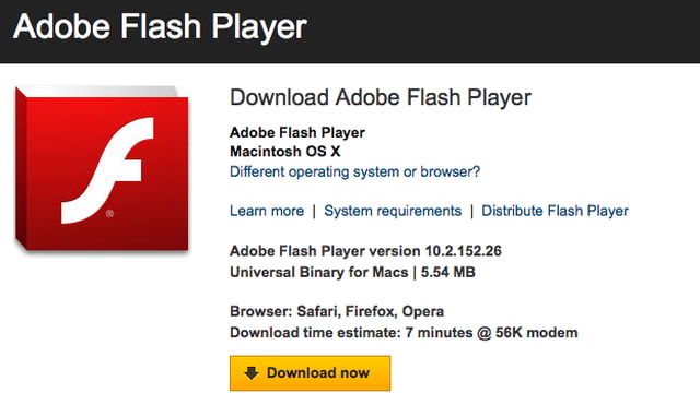 Free Download For Adobe Flash Player For Mac Computer