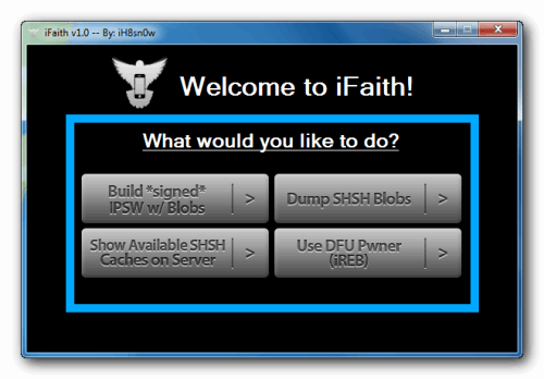 iH8sn0w Announces iFaith-The SHSH Dumper [Update]