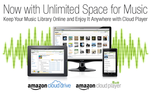 Amazon Announces Unlimited Cloud Music Storage, iPad Cloud Player