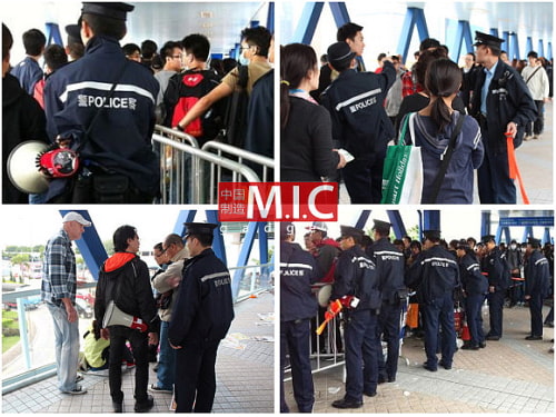 Police Called in to Control Massive iPhone 4S Line in Hong Kong [Video]