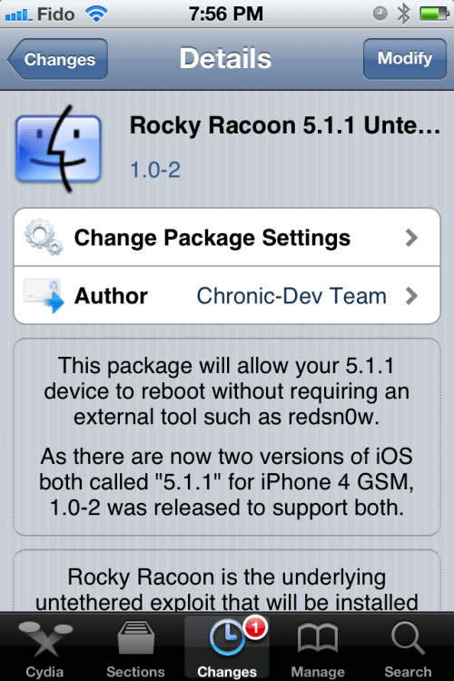 Rocky Racoon Untether Gets Updated to Support New iPhone 4 Firmware