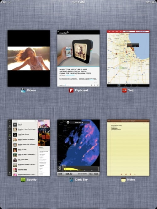 MissionBoard is a Free Replacement for the iOS Task Switcher