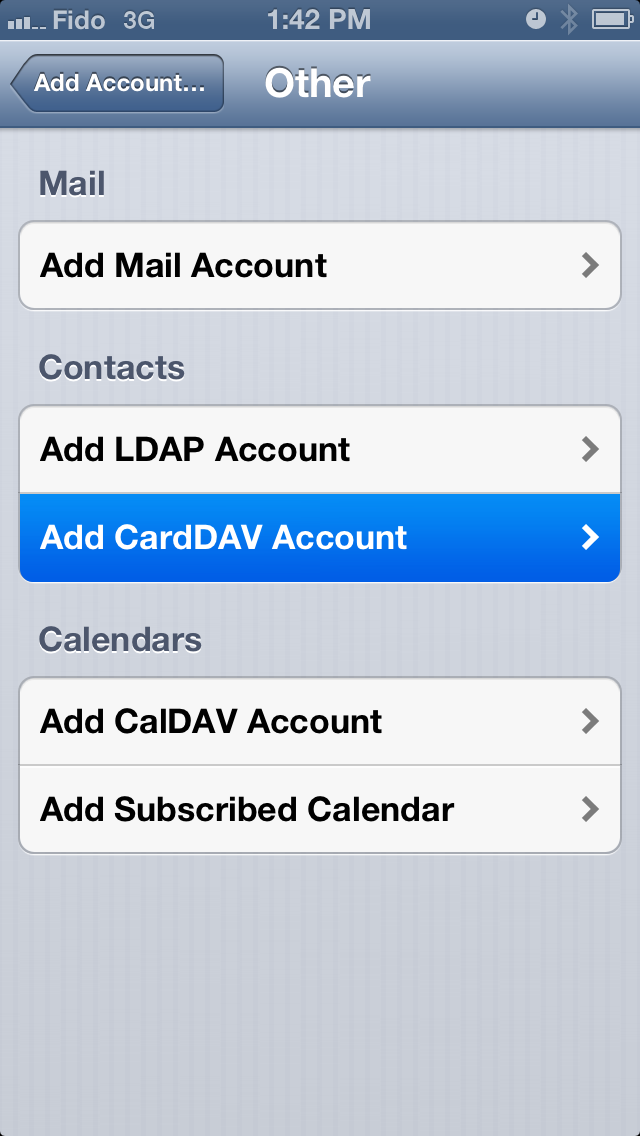 Google Adds Support for Syncing Google Contacts to iOS Using CardDAV