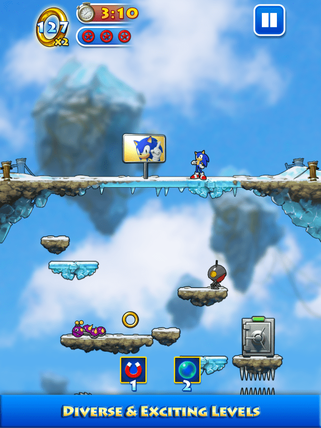 Sonic Jump High Flier Update Adds 12 New Levels