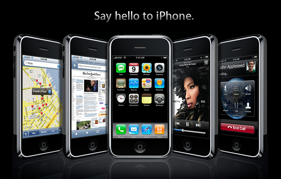 Apple Home Pages Used to Launch Each Version of the iPhone [Images]