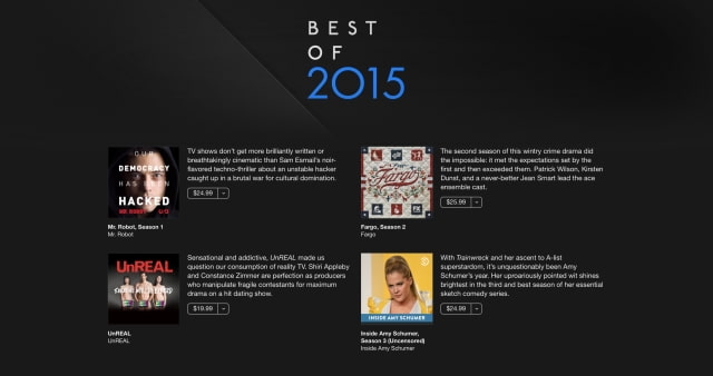 Apple Reveals Its Selections for the Best Apps, Games, Movies, TV Shows, and Music of 2015