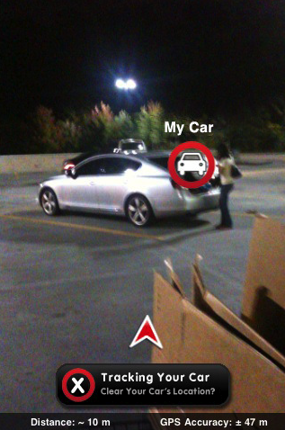 Car Finder Uses Augmented Reality to Find Your Car