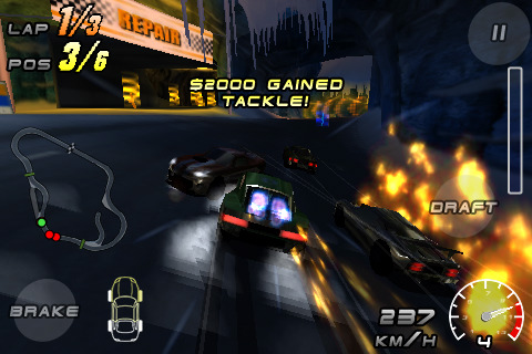Raging Thunder 2 Racing Game for iPhone