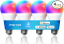 meross Smart Light Bulb (A19, Multicolor, 4 Pack) - $43.99
