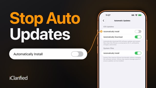 How To Turn Off Automatic Updates on iPhone