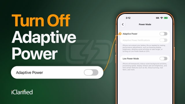 How To Turn Off Adaptive Power on iPhone