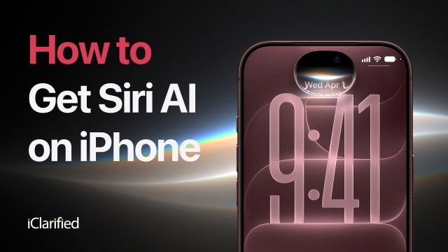 How To Get Siri AI on iPhone
