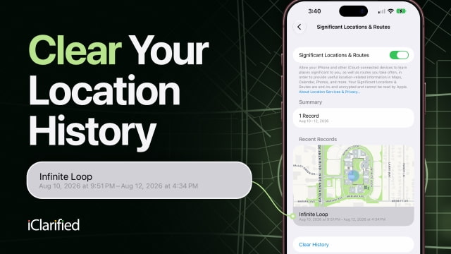 How To Clear Your Location History on iPhone