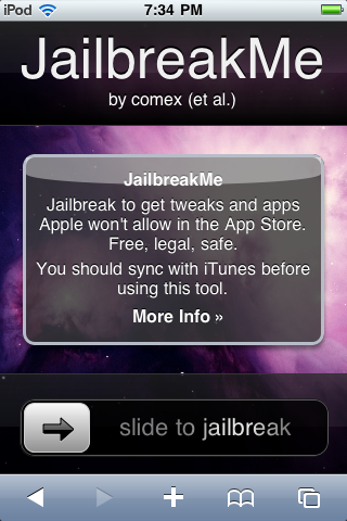 How to Jailbreak Your iPod Touch Using JailbreakMe [4.0.0]