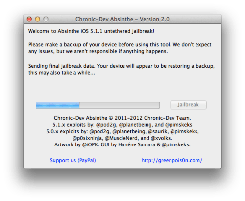 How to Jailbreak Your iPhone Using Absinthe 2.0 (Mac) [5.1.1]