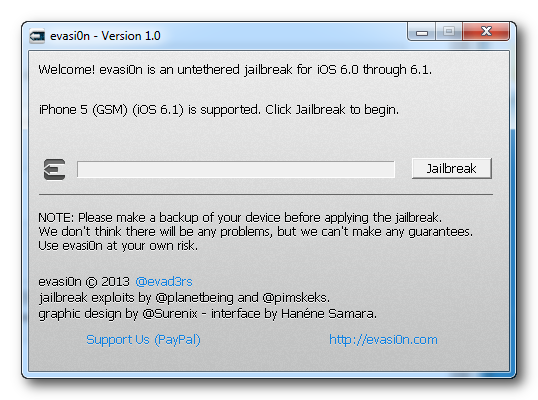 How to Jailbreak Your iPhone 5, 4S, 4, 3GS Using Evasi0n (Windows) [6.1.2]