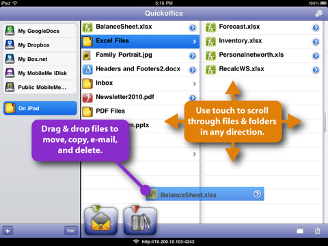 Quickoffice is Now Available for the iPad