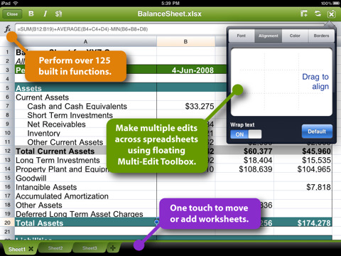 Quickoffice is Now Available for the iPad