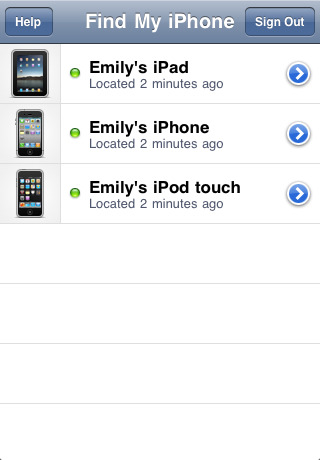 Apple Releases Find My iPhone App for iPhone, iPad, iPod