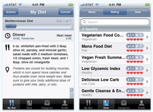 Diet2Go 1.3 Released