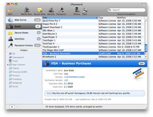 1Password for Mac 3.2.3 Released