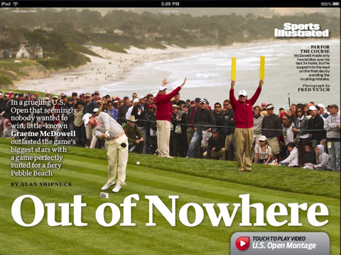 Sports Illustrated Magazine Now on the iPad