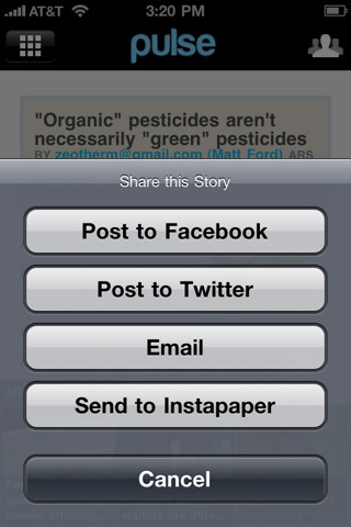 Pulse News Reader Now Available for the iPhone