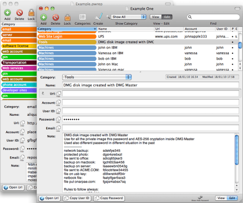 Password Repository Updated