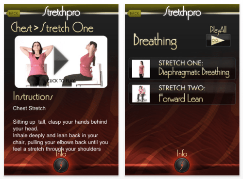 Popular Stretch App Now With Push Reminders