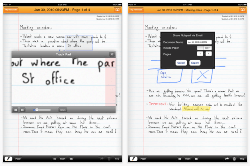 iPad Puts An End To Note Taking Nightmares