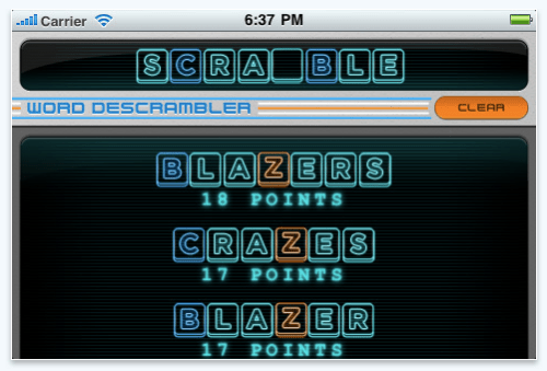 Word Descrambler Released for iOS Devices