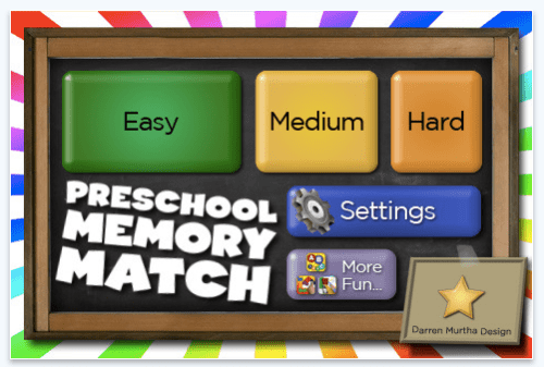 Preschool Memory Match 1.0 Released