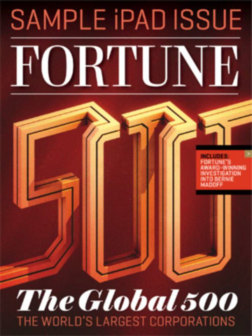 FORTUNE Magazine Arrives on the iPad