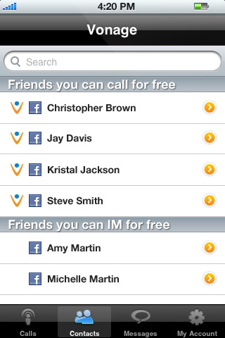 Vonage Releases Mobile App for Facebook