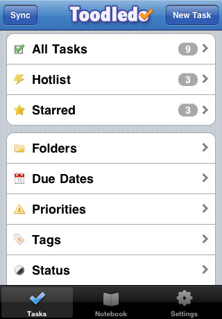 Toodledo To Do List for iPhone, iPad is Free Today