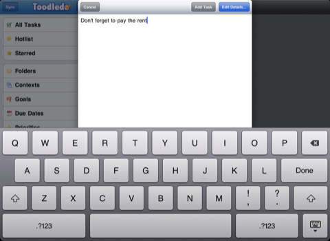 Toodledo To Do List for iPhone, iPad is Free Today