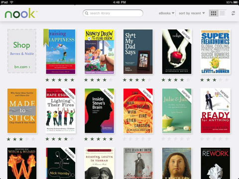 Barnes &amp; Noble Revamps and Renames iPhone, iPad Apps