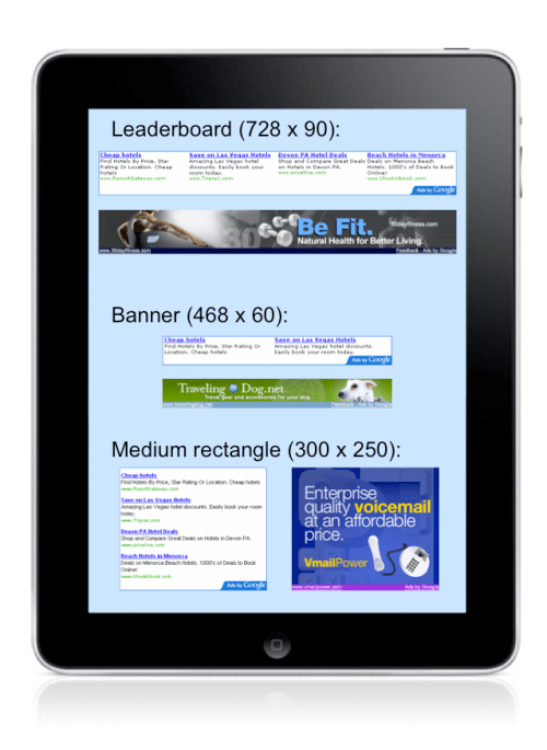 Google Announces New Ad Format Options for iPad